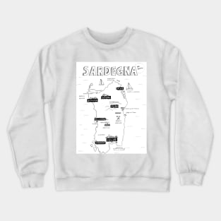 Viaggio in Sardegna Crewneck Sweatshirt